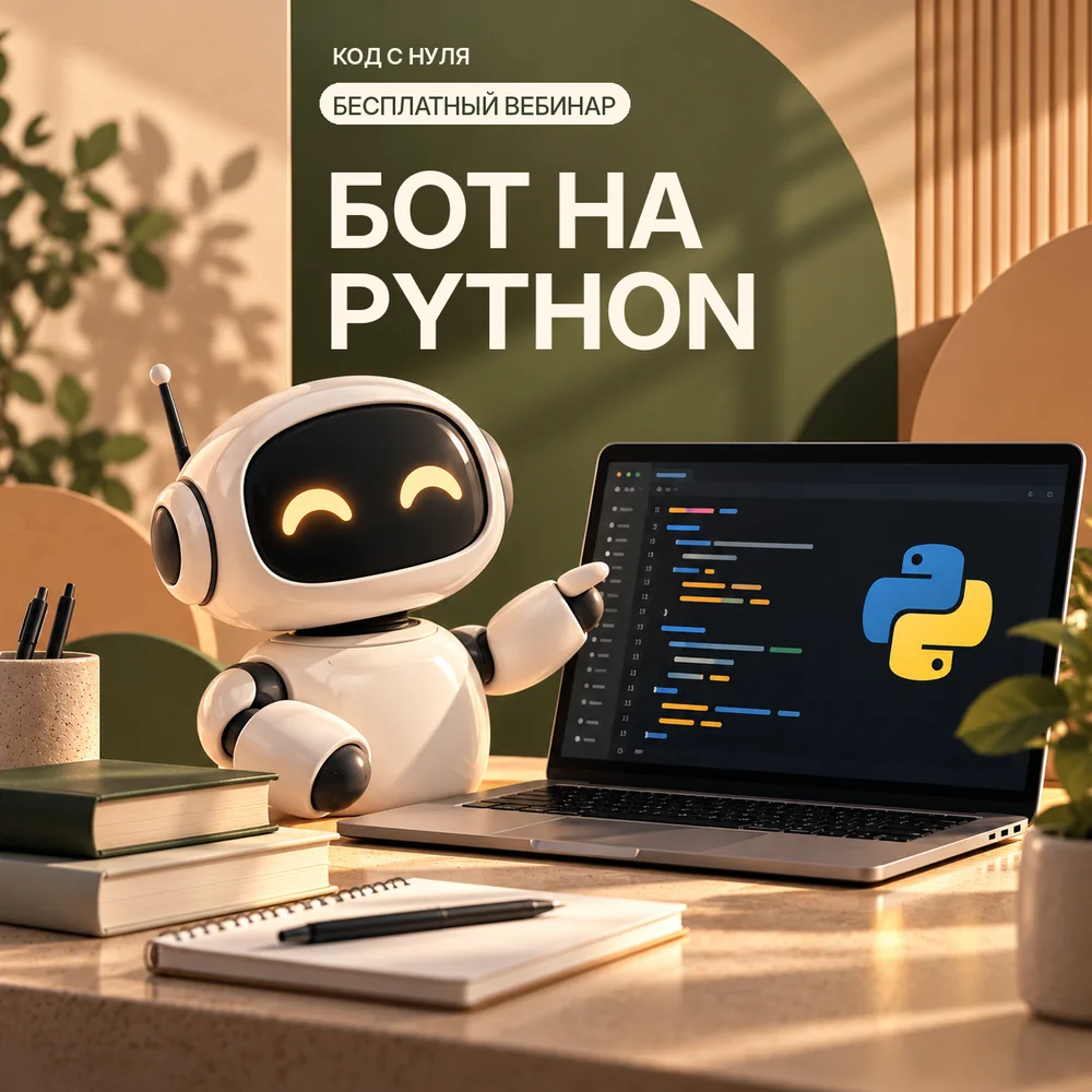 Free webinar: a bot in Python